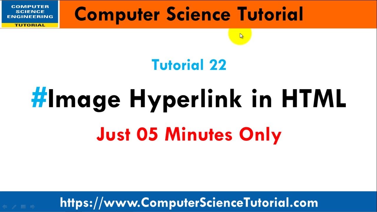 Image Hyperlink in HTML