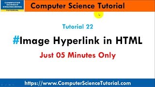 Image Hyperlink in HTML