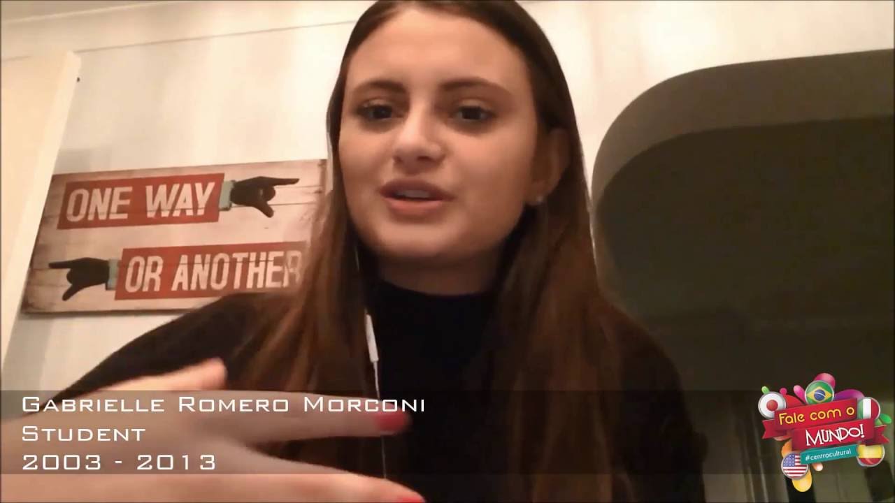 Gabrielle Romero Morconi (Depoimento) (20th Anniversary) YouTube