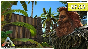 Small Dino Pen | Crystal Isles EP:07 | Ark: Survival Evolved