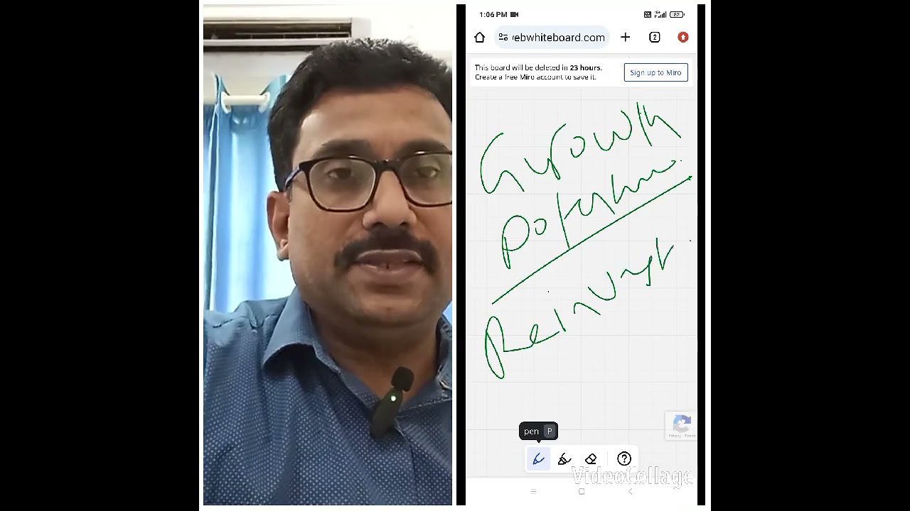 Profit v/s Cash flow. Company Q results.