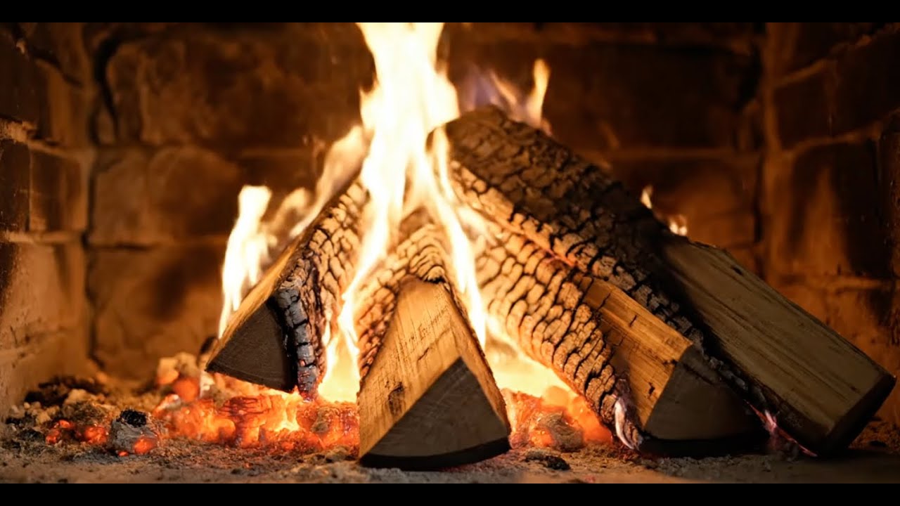 Fireplace - 30 minutes relaxing compilation