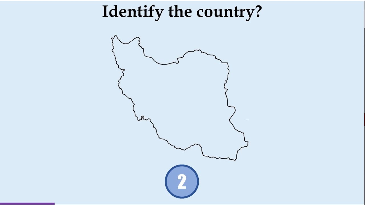 Country Outline Quiz - Guess the COUNTRY by its border