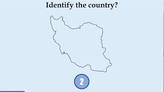 Country Outline Quiz - Guess the COUNTRY by its border