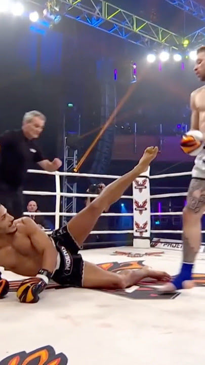 He Got Swept… Then Entered Karate Mode m🥋 #fight #muaythai #kickboxing #combatsport