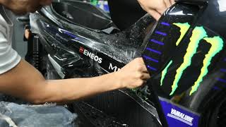 Download Lagu Yamaha Aerox Protected with Paint Protection Film PPF + Ceramic Coating | India MP3