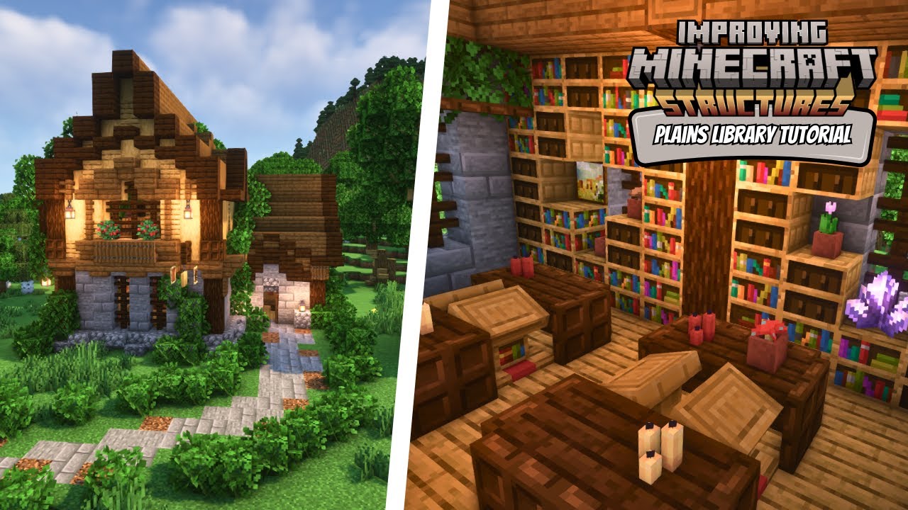 Minecraft Library Java Update A New Improved Library! Improving Minecraft Structures - YouTube