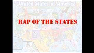 Video thumbnail of "Rap of the States Lyric Video (New) - Northside & West Forest 5th Grade"