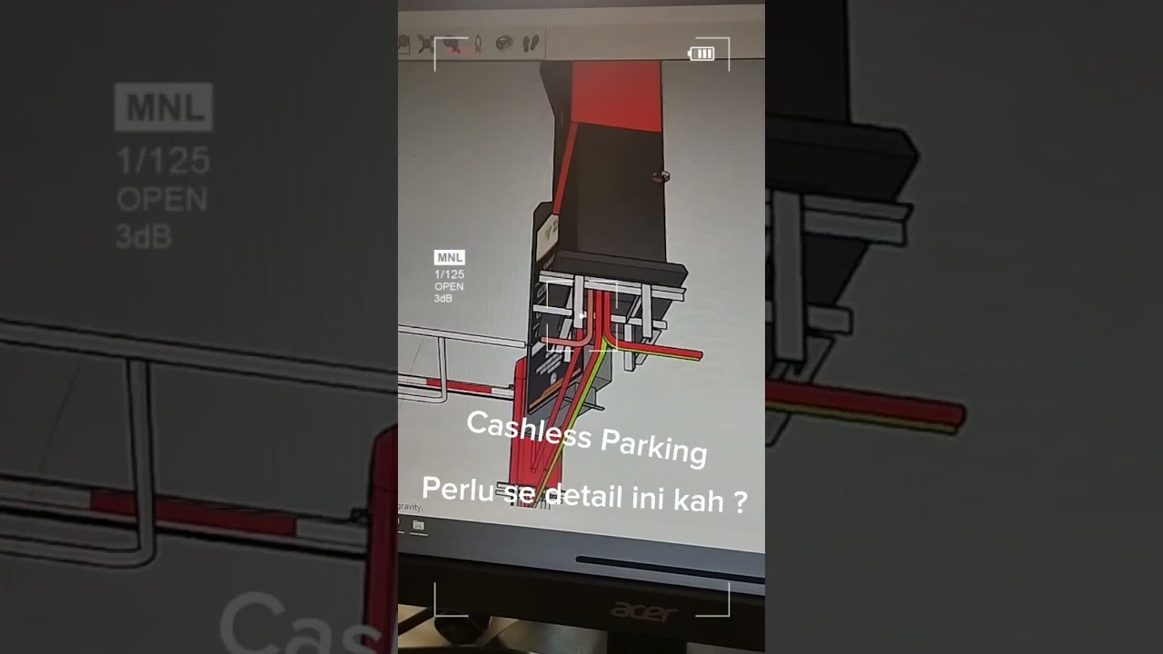 Instalasi Cashless Parking