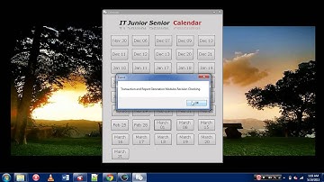 Visual Basic 2010: simple calendar using msg box
