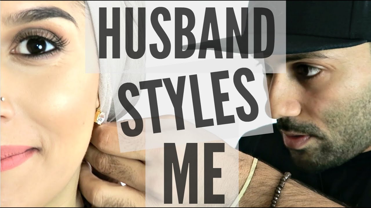 Муж создал образ для жены с головы до ног.