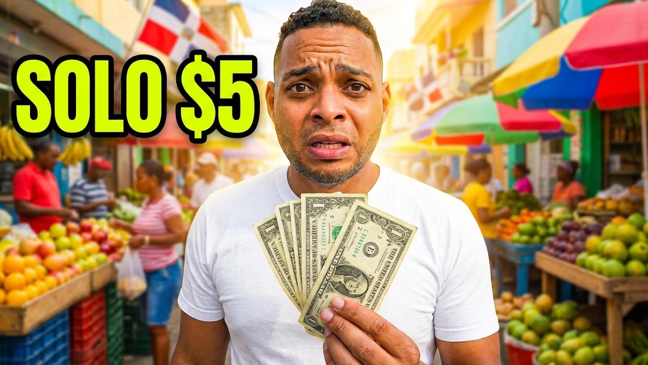 24 horas comiendo con $5 en República Dominicana 🇩🇴
