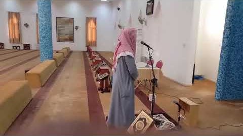 أذان صلوا في بيوتكم.القارئ حمادة الشطيري