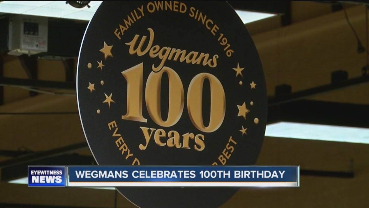 Wegmans celebrates 100th birthday YouTube