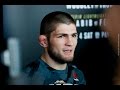 Khabib Nurmagomedov UFC 209 Open Workout Scrum