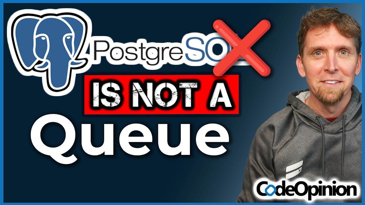 The "Just Use Postgres" Trap
