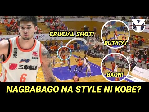Weh? NAGBABAGO NA ang laro ni Kobe Paras sa B League? CRUCIAL SHOT PA! Niigata vs Aisin Game 2!