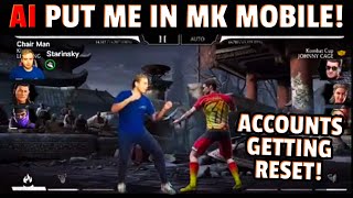 AI put Me Inside MK Mobile! This is INSANE! Accounts Are Getting Reset to Lvl 2...