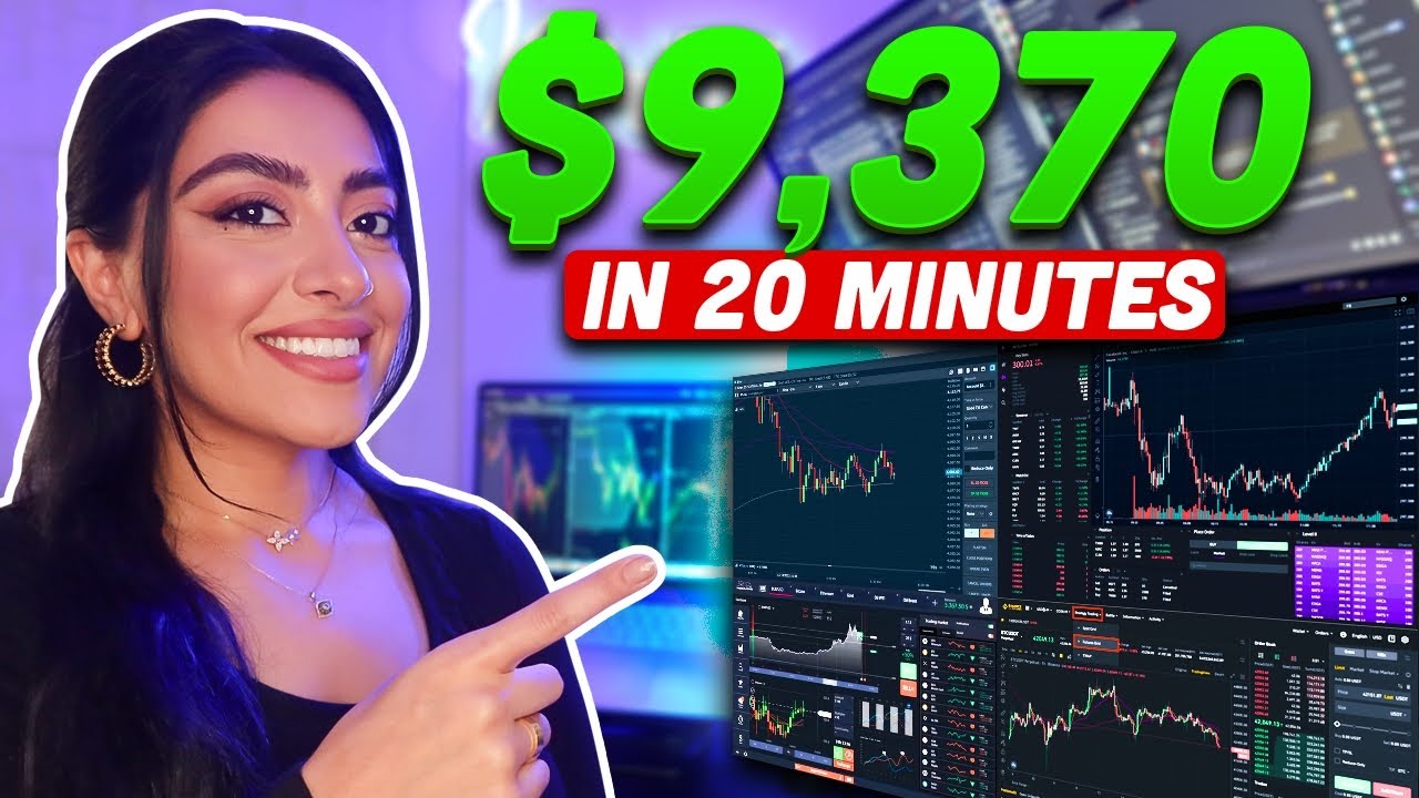 $9,370 in 20 Minutes Trading Options - 500% GAIN