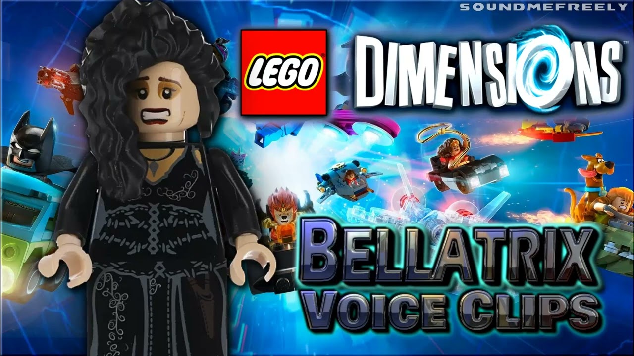 All Bellatrix Lestrange Voice Clips • Lego Dimensions • (Helena Bonham Carter) All Voice Lines