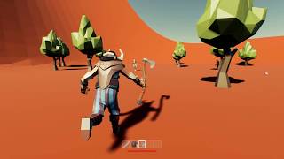 Early gameplay from a Minecraft type game I'm building (UE4)