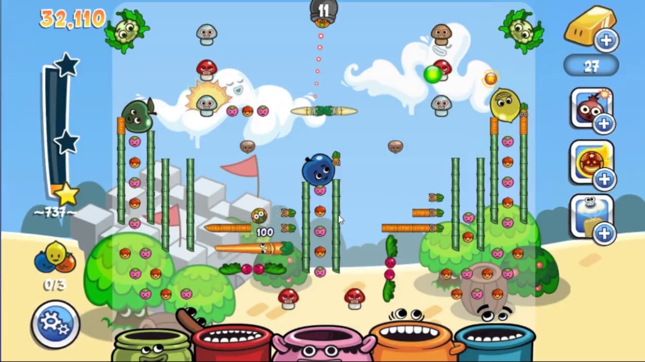 Papa Pear Saga Level 737 - NO BOOSTERS - YouTube