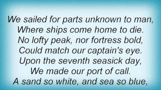 19100 Procol Harum - A Salty Dog Lyrics