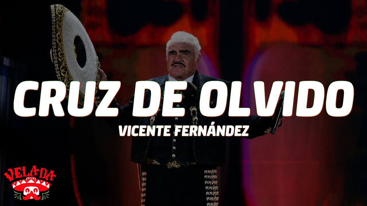 Vicente Fernández - Cruz de Olvido (En Vivo) (Letra/Lyrics)