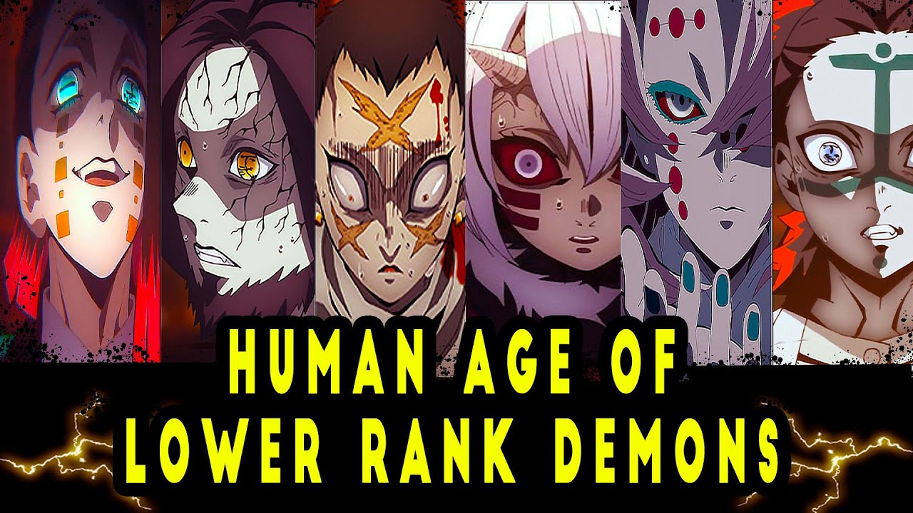 Demon Slayer Ranks Demons