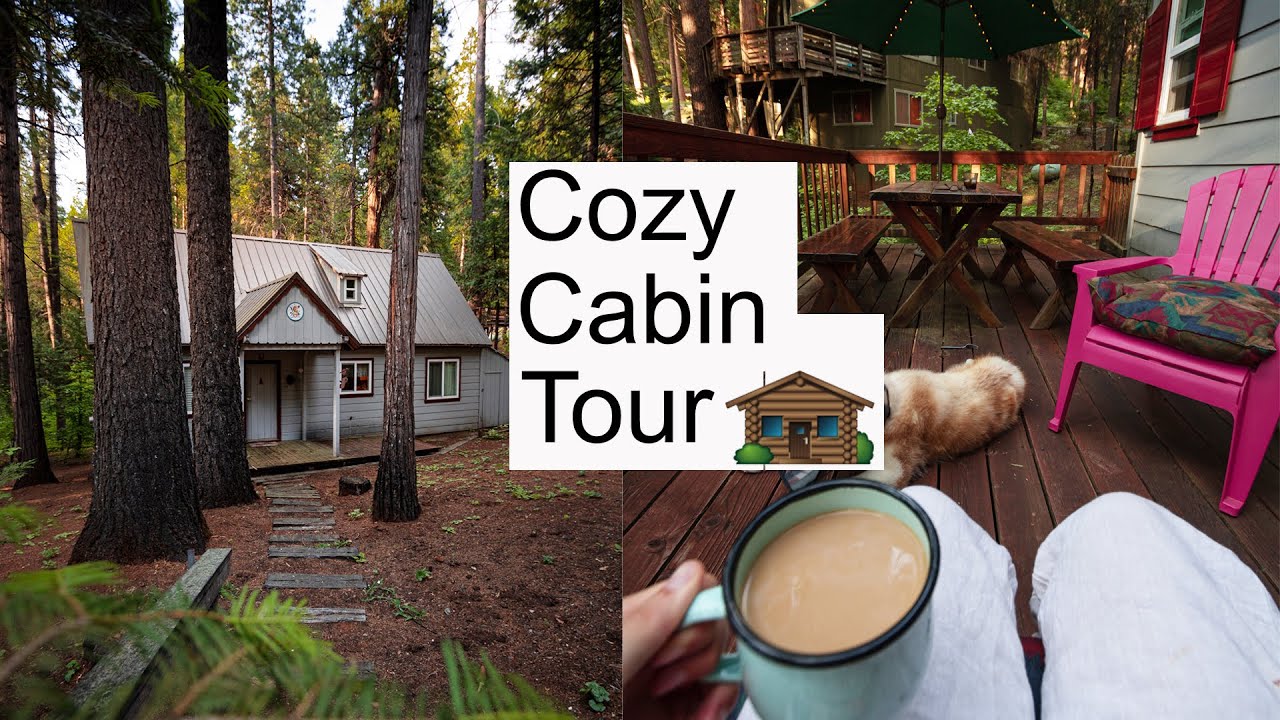 A Cozy Cabin Tour Arnold California 🏕🌲 YouTube