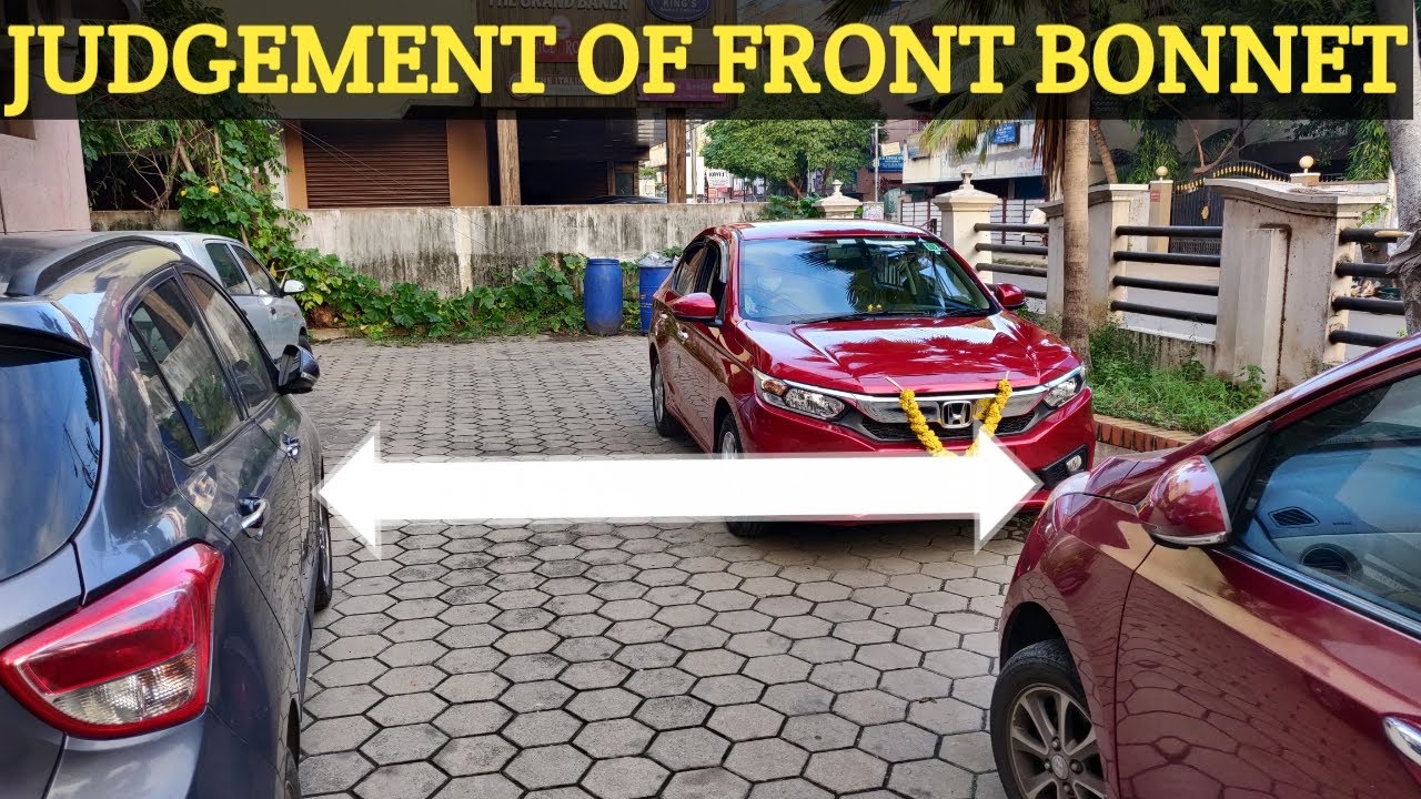 Judgement Of Front & Rear Space in Car Driving Lesson For Beginners City Car Trainers