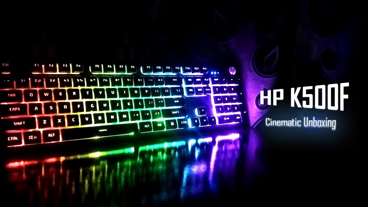 HP K500F | Cinematic Unboxing | Best Gaming Keyboard under 1000 