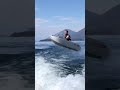 This little thing can get some crazy air! #wake #jump #boat #jetski  #boatwins #boatfails #short