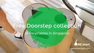 RE:start - Recycling in Singapore Made Easy