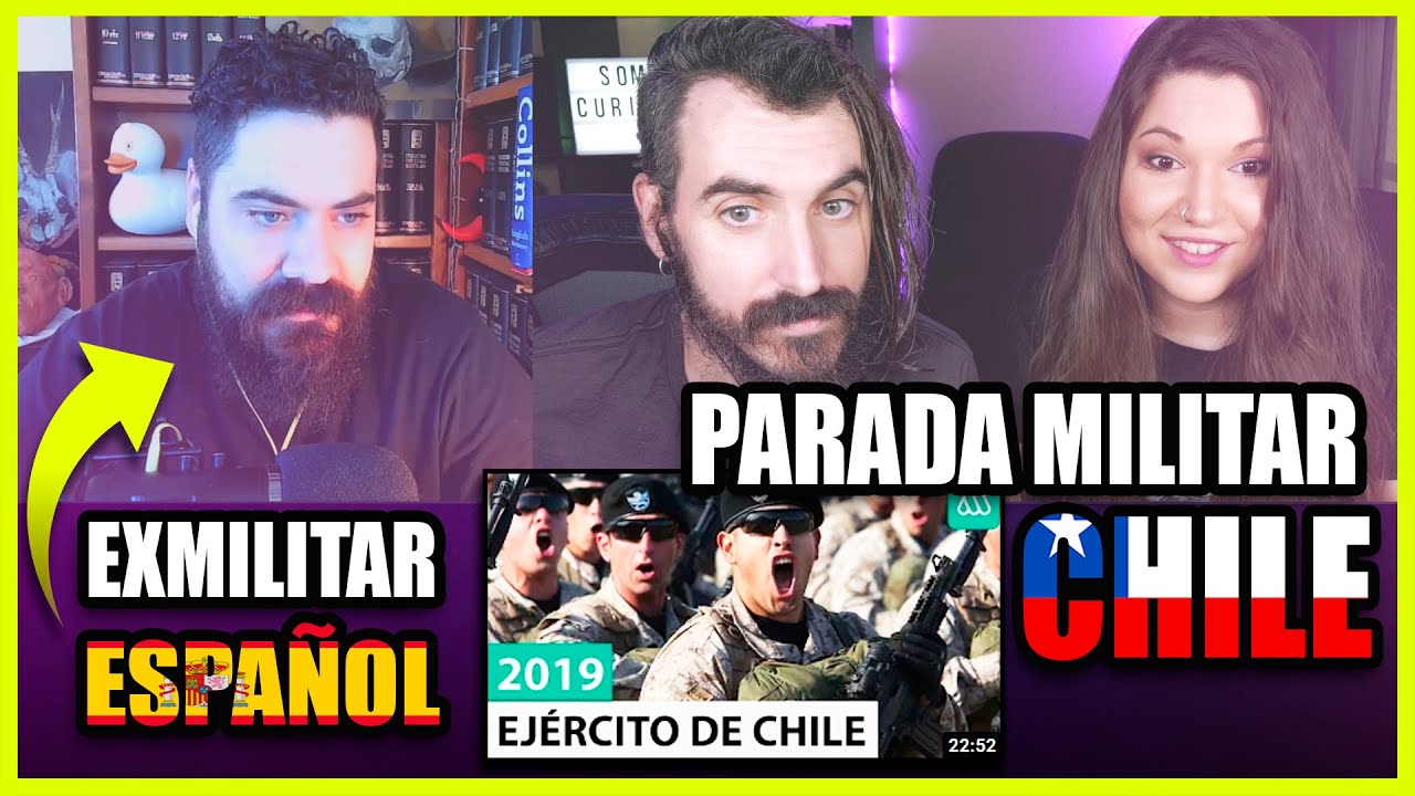 👉 Exmilitar español REACCIONA a LA PARADA MILITAR DE CHILE 2019 | Somos Curiosos
