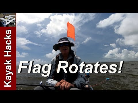 Stay Visible Yakers! DIY Kayak Flag. | Doovi