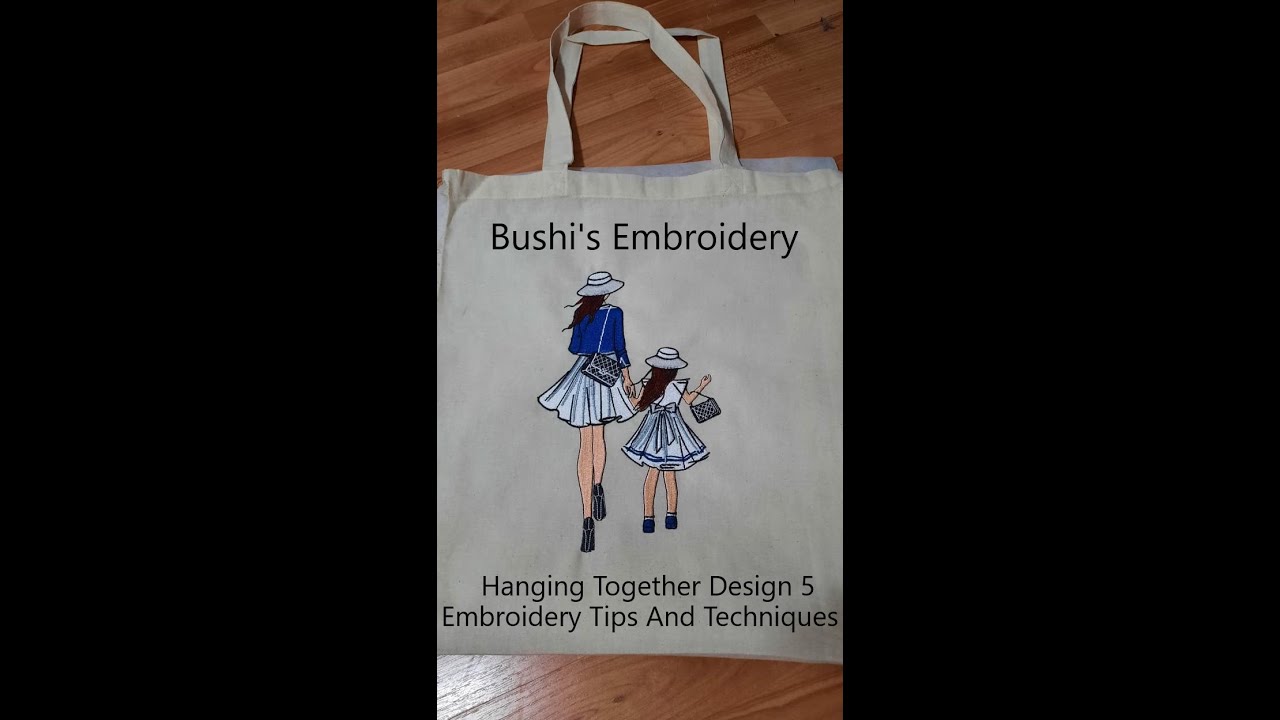 Hanging Together | Embroidery Digitizing | How to Learn Embroidery | Embroidery | Online Business