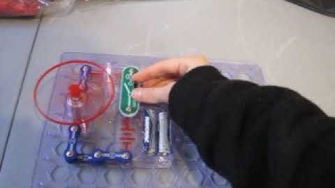 Snap Circuits Jr. | Project 5: Lamp & Fan in Series