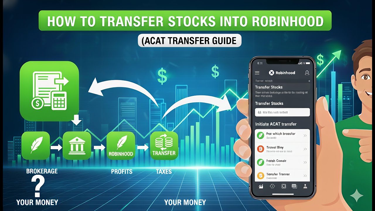 How to Transfer Stocks INTO Robinhood (ACAT Transfer Guide) - YouTube