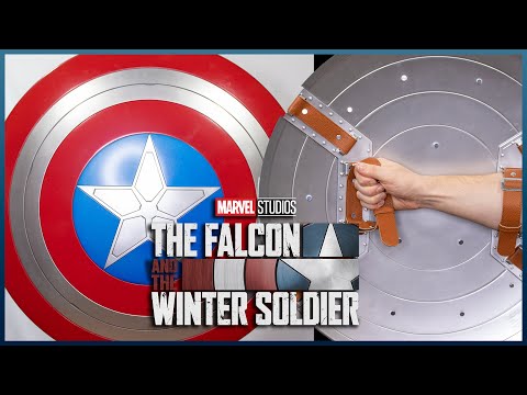 Marvel Legends Falcon and Winter Soldier Captain America Role Play Shield