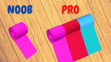 NOOB vs PRO  - Color Roll 3D