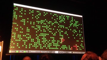 "Forest Fire" cellular automaton