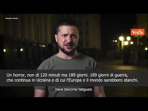 Zelensky al Festival di Venezia: 