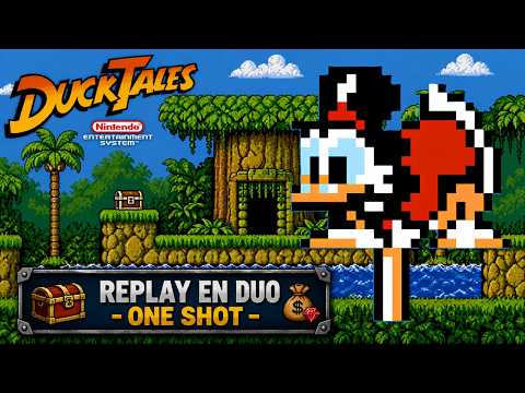 UNE AVENTURE EN OR - Duck Tales - NES - Replay en Duo - One Shot
