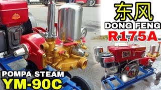 Unboxing Review Dong Feng R175A Pompa Steam Type 90 Power Sprayer Install Test Full Spec 东风