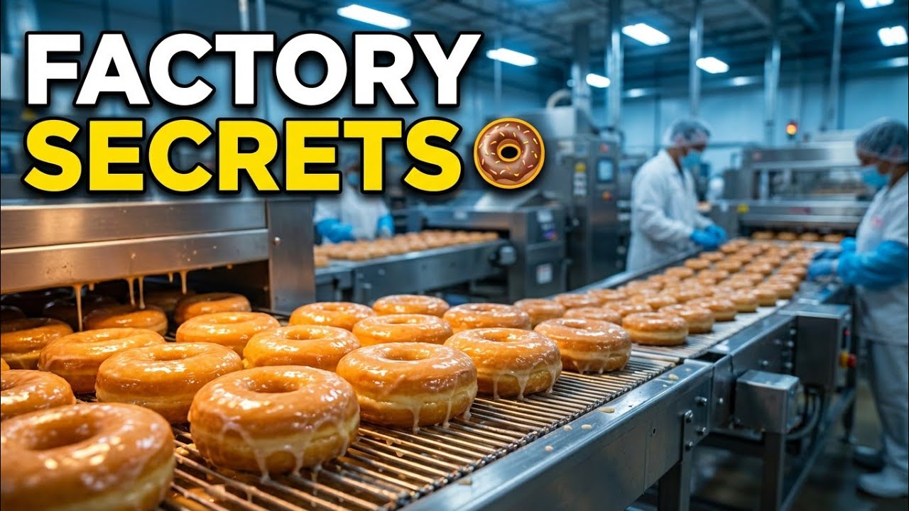 How Dunkin’ Donuts Are Made 🍩 | Factory Process You’ve Never Seen