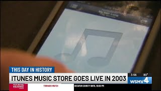This Day in History: iTunes music store goes live in 2003