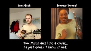 I hijacked Tom Misch's Quarantine Session, and we made this! THEM CHANGES BY THUNDERCAT Flute Guitar