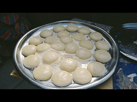 عجن وخبز بطحين الحصه الخبز العراقي بالتنور