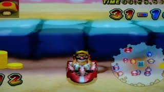 Mario Kart Wii Coin Runners wario Gameplay